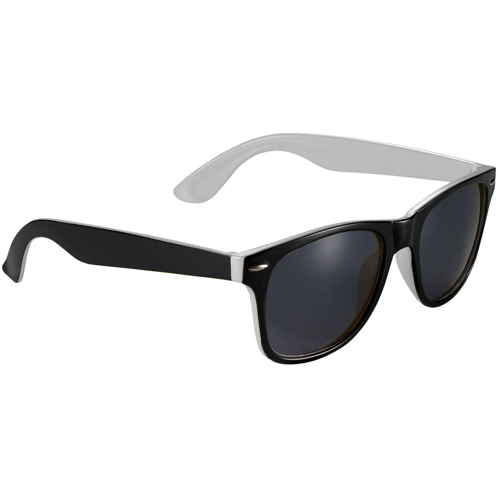 Branded Sun Ray sunglasses with two coloured tones