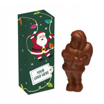 Branded Box of a Milk Chocolate Santa
