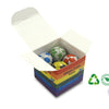 Cube Box of Footballs