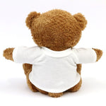 Printed 22cm Edward I Bear - White T-shirt