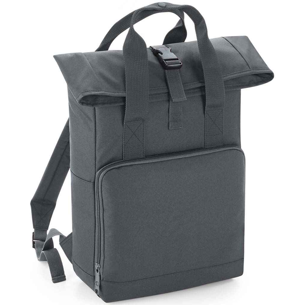 BagBase Recycled Twin Handle Roll-Top Backpack