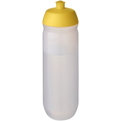 Branded HydroFlex™ Clear 750 ml squeezy sport bottle