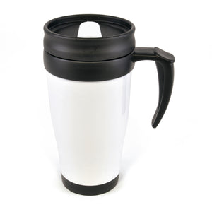 Polo Plus 400 ml Plastic Solid Coloured Travel Mug