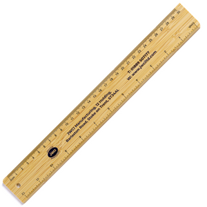 Express 30cm Bamboo Ruler