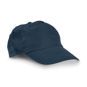 CAMPBEL. Polyester cap Navy blue