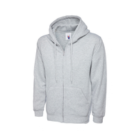 Uneek Adults Classic Full Zip Hooded Sweatshirt