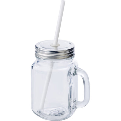 Branded Culverhays Glass mason jar (480ml)