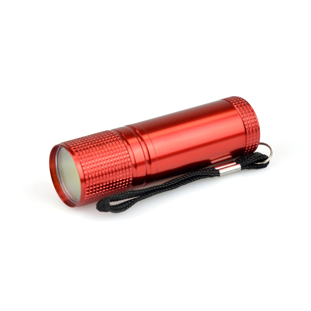 Branded Aspen Aluminium COB Torch with batteries included