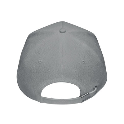 Hemp baseball cap 370 gr/m² Grey