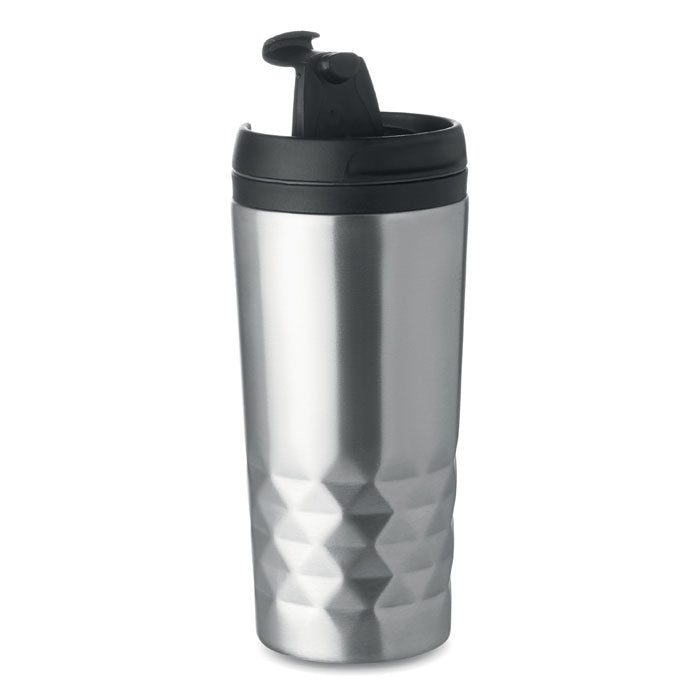 Branded Double wall travel cup 280 ml