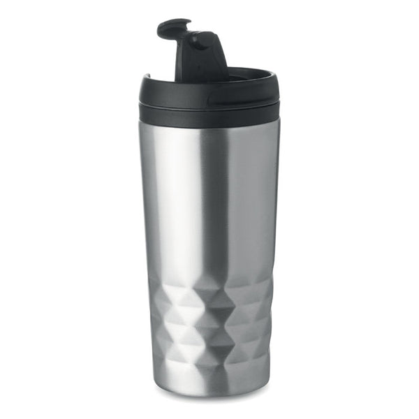 Branded Double wall travel cup 280 ml