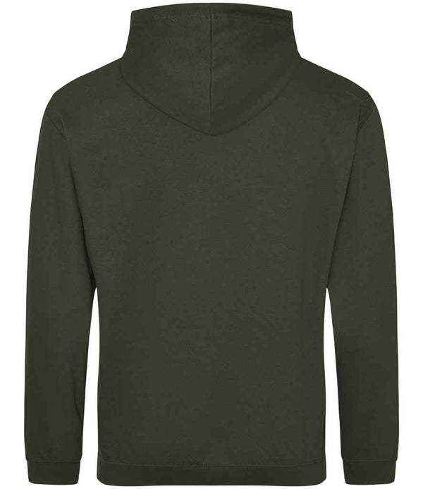 AWDis College Hoodie Combat Green