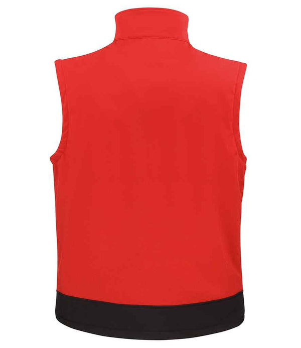 Result Soft Shell Bodywarmer Red/Black