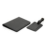 Branded Swiss Peak GRS recycled PU travel gift set