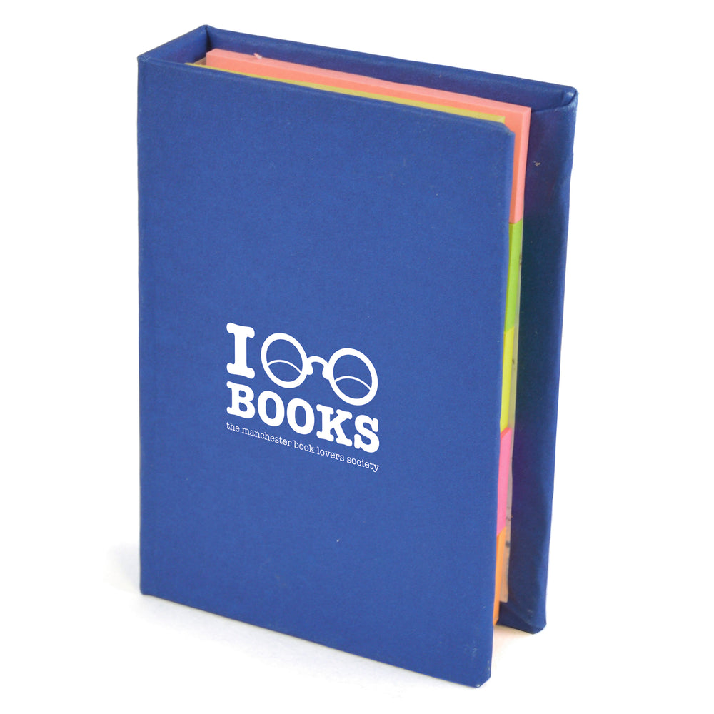 Branded Hardback Flag Pad Sticky Note Book - matt finish