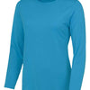 Branded AWDis Ladies Cool Long Sleeve T-Shirt