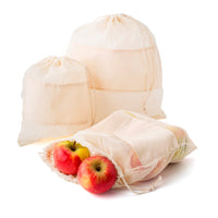 Mincarlo Natural cotton mesh bags