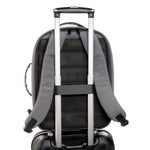 Branded Impact AWARE™ RPET anti-theft 15.6" laptop backpack