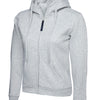 Ladies Classic Full Zip Hooded Sweatshirt