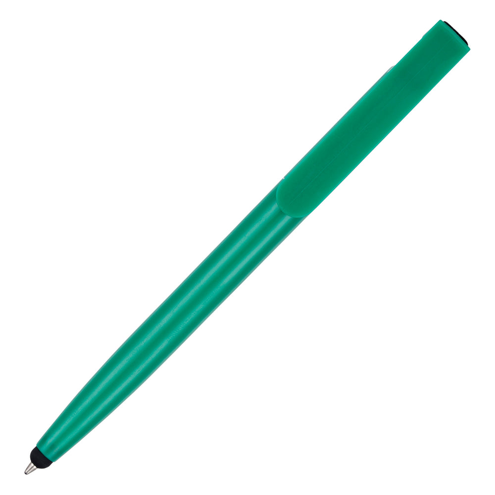 Branded PHONE-UP ball pen with phone cleaner/stylus