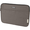 Branded Joey 14" GRS recycled canvas laptop sleeve 2L