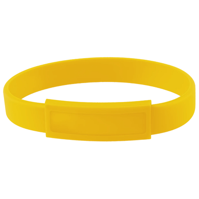 Silicone Wristband with Branded Label