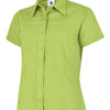 Ladies Poplin Half Sleeve Shirt