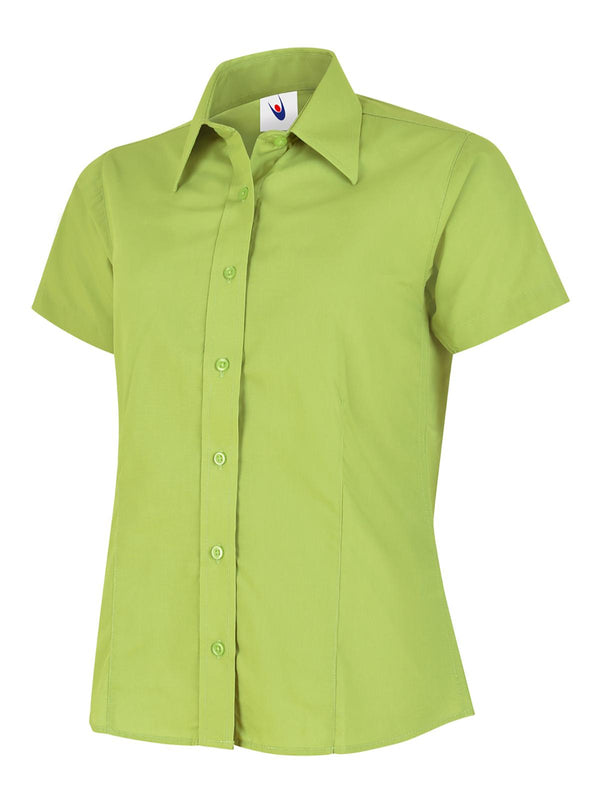 Branded Ladies Poplin Half Sleeve Shirt
