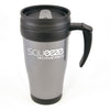 Branded Polo Plus 400 ml Plastic Solid Coloured Travel Mug