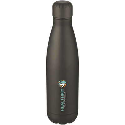 Branded Cove 500 ml vacuum insulated stainless steel bottle