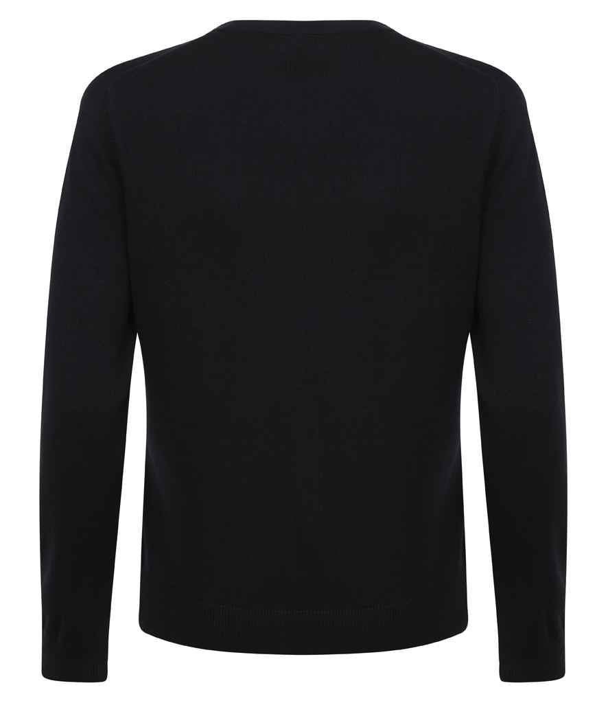 Branded Henbury Ladies Lightweight V Neck Cardigan