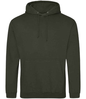 AWDis College Hoodie Combat Green