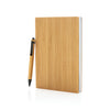 A5 Bamboo notebook & pen set
