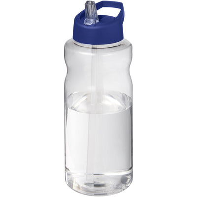 Branded H2O Active® Big Base 1 litre spout lid sport bottle