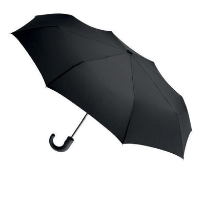 Urban Curve Automatic Mini Umbrella with Rubber Coated Crook Handle - 980mm