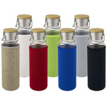 Thor 660 ml glass bottle with neoprene sleeve