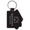 Branded Real Leather House Shaped Keyfob