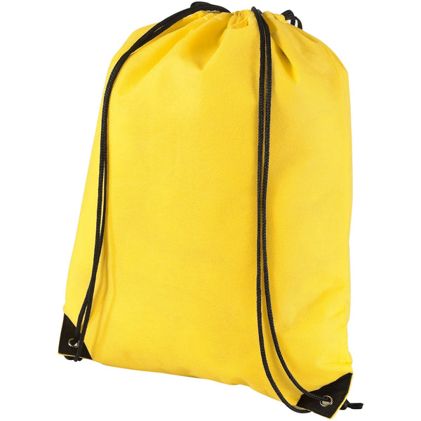Branded Evergreen non-woven drawstring backpack 5L