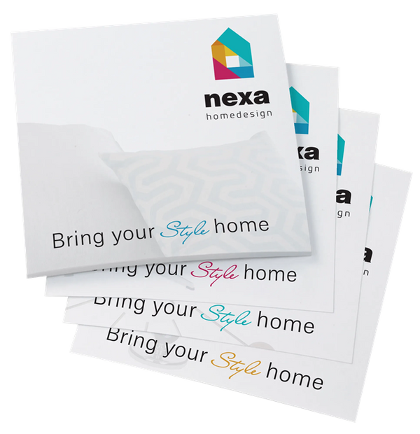 Sticky-Smart Notes -Variable Print 100 x 100mm 50 Sheet.