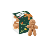 Branded Cube of Gummy Gingerbread Men