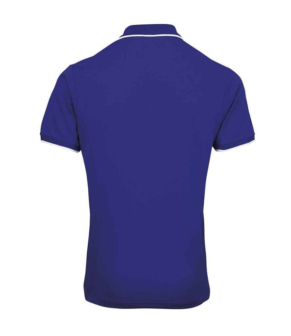 Premier Contrast Coolchecker® Piqué Polo Shirt