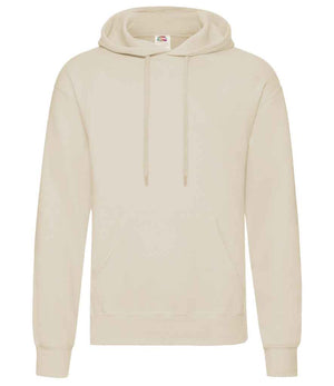 Fruit of the Loom Classic Hooded Sweatshirt Natural