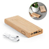 KOHN. 5.000 mAh capacity portable bamboo battery