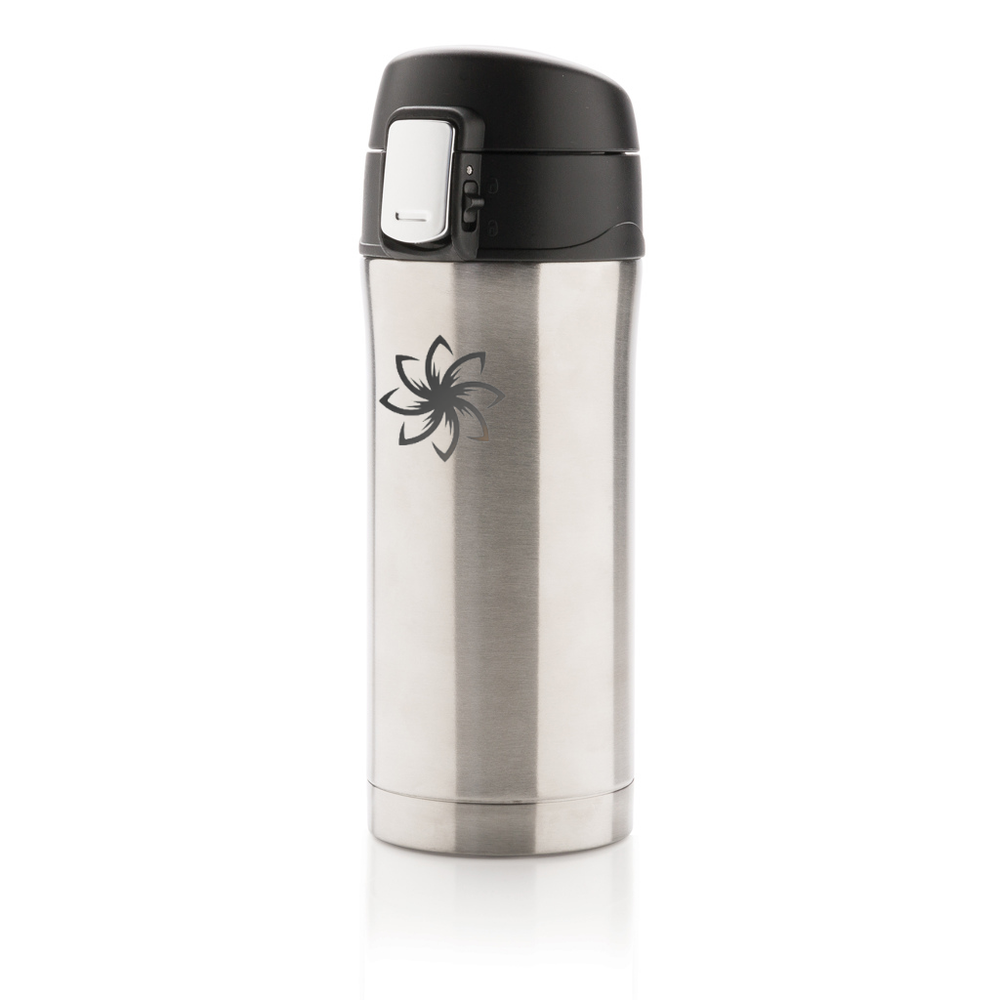 RCS Recycled stainless steel easy lock vacuum mug