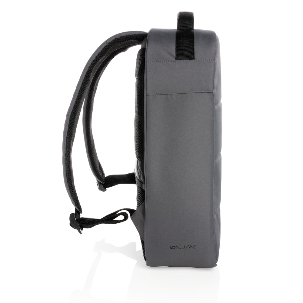 Branded Impact AWARE™ RPET anti-theft 15.6" laptop backpack