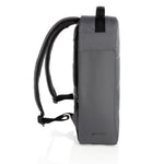 Branded Impact AWARE™ RPET anti-theft 15.6" laptop backpack
