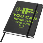 Branded Classic A5 hard cover notebook