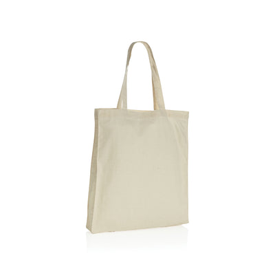 Impact AWARE™ Recycled cotton tote w/bottom 145g