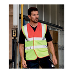 Yoko Hi-Vis Two Band and Braces Waistcoat