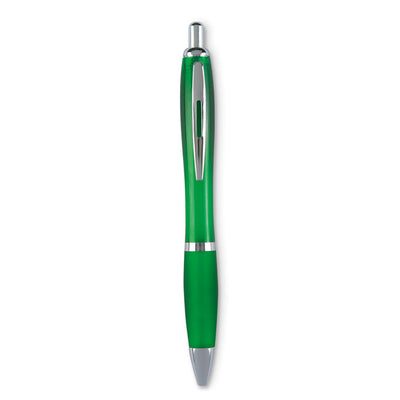 Branded Riocolor Ball pen in blue ink